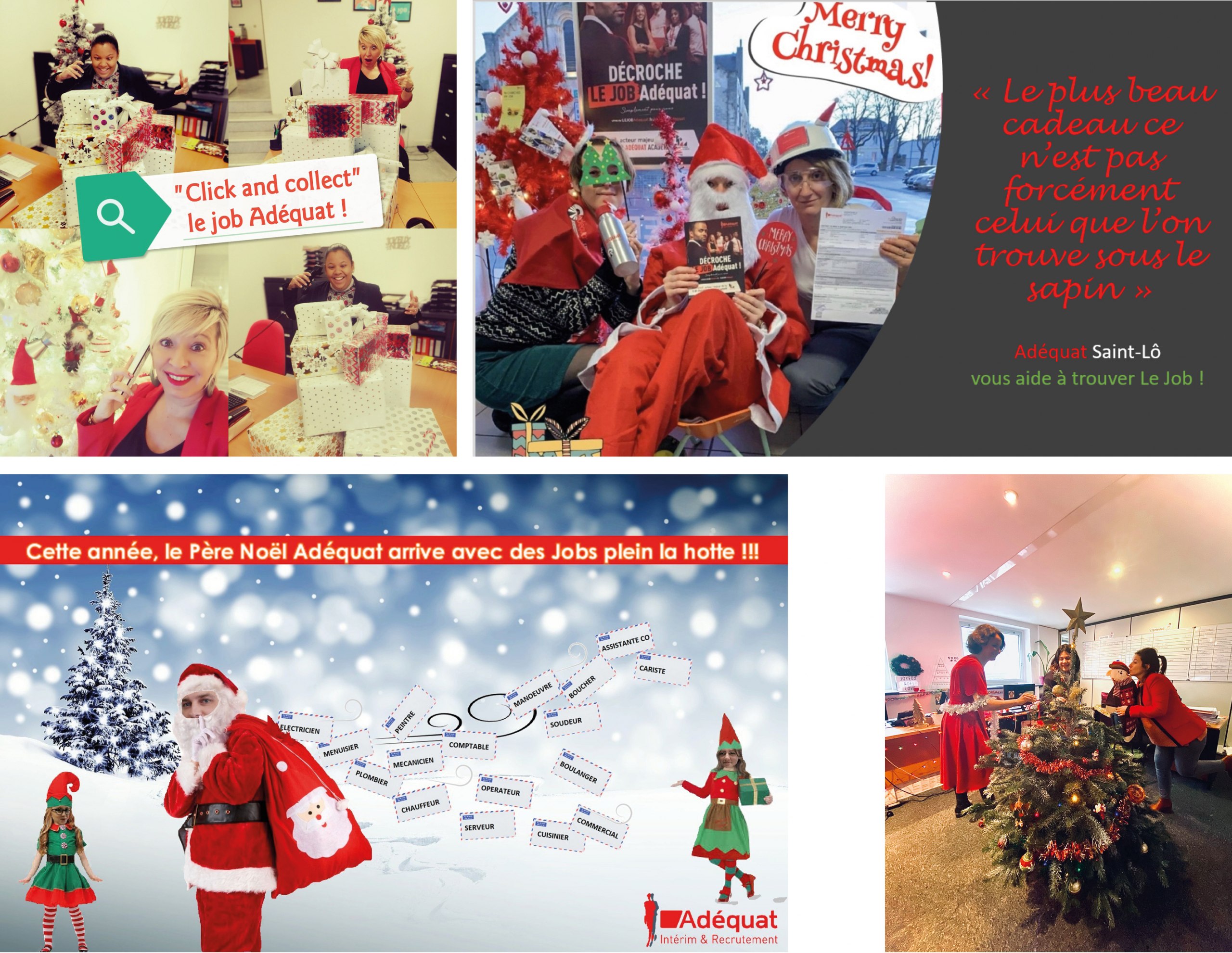 publicité agences adéquat noel 2020