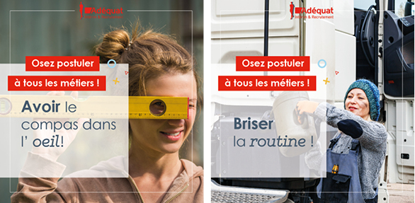 métiers emploi adéquat