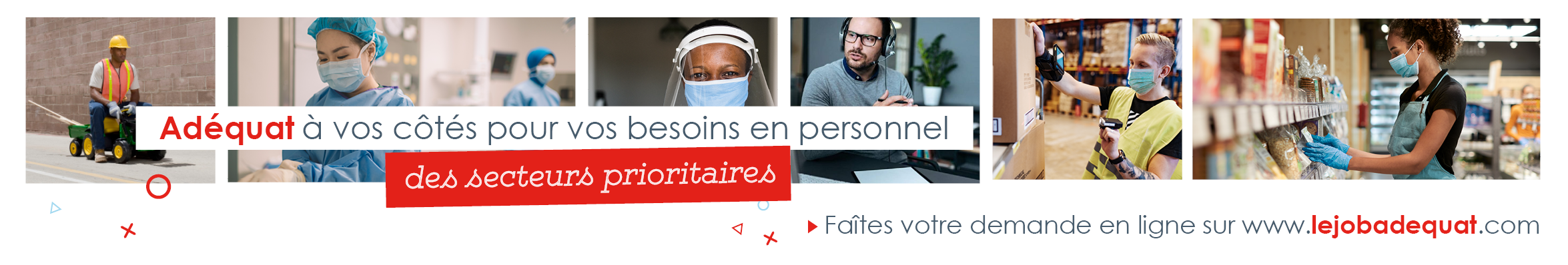 recrutements prioritaires besoin en personnel