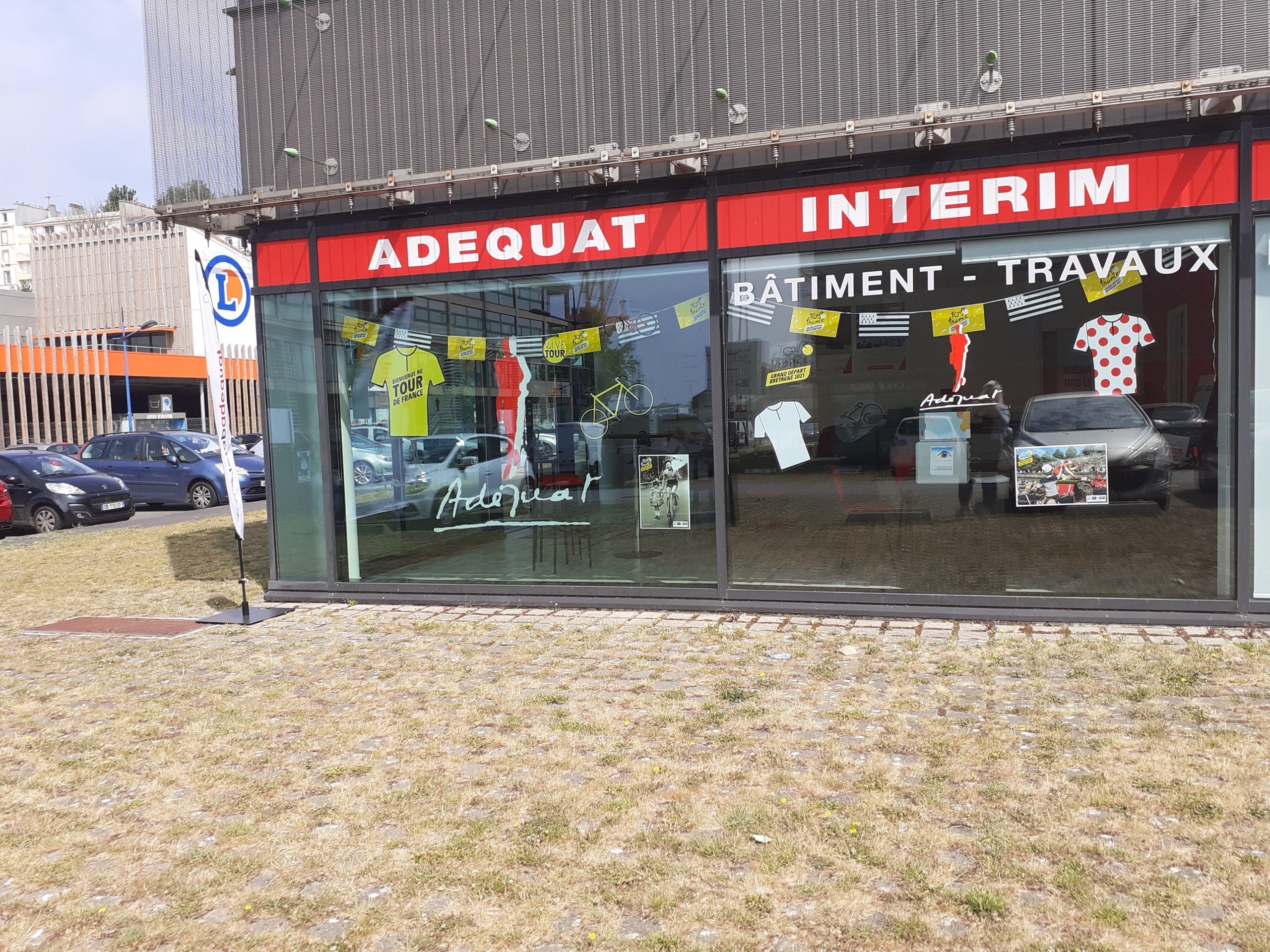 décoration extérieure tour de france brest