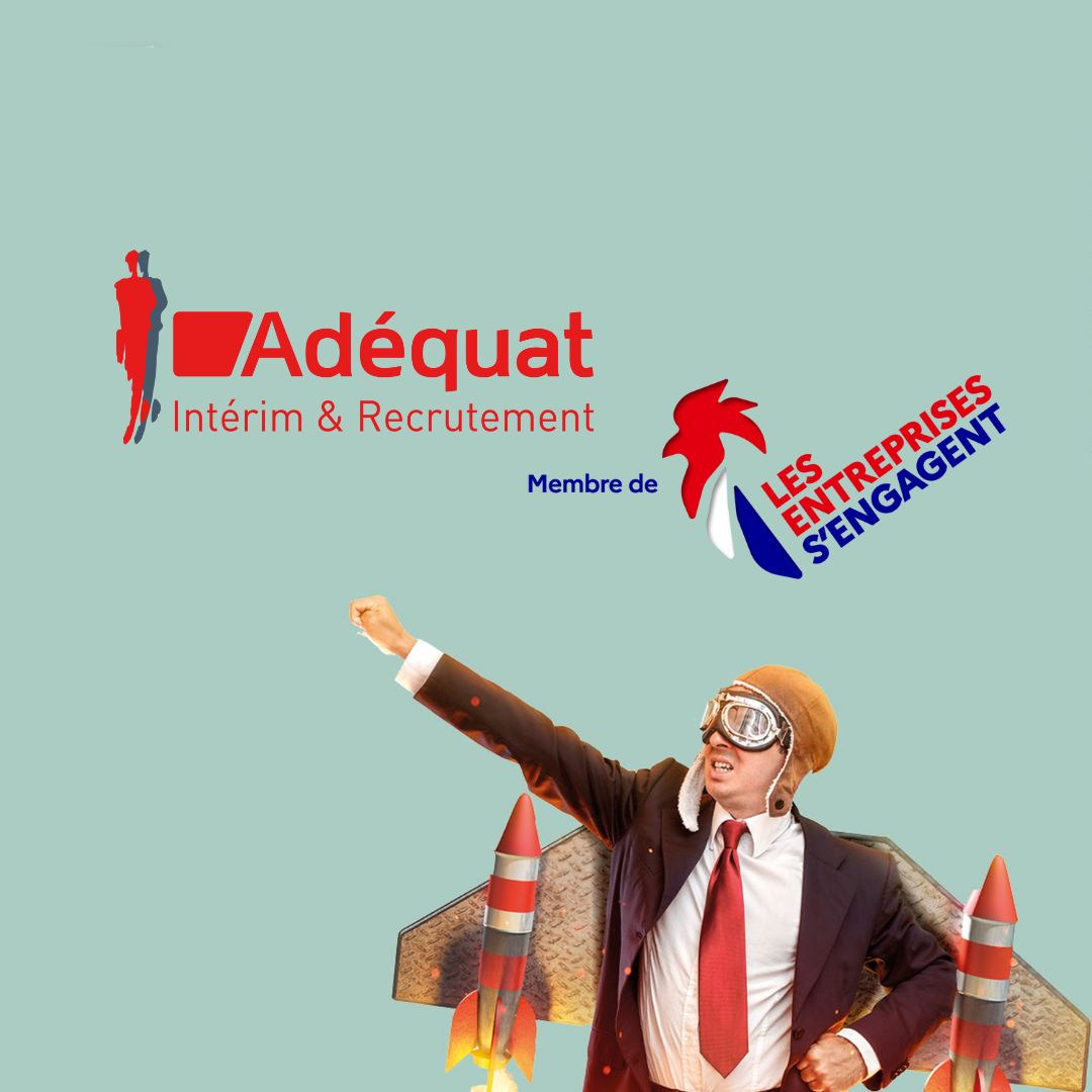 Adéquat rejoint la communauté “Les entreprises s’engagent” au niveau ...
